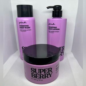 Victoria’s Secret PINK Super Berry Body Bundle